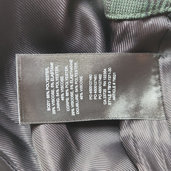 ARITZIA, SUNDAY BEST, Fall, Spring, School Girl, Forest Green, Mini Skirt Sz 4 - Picture 6 of 6